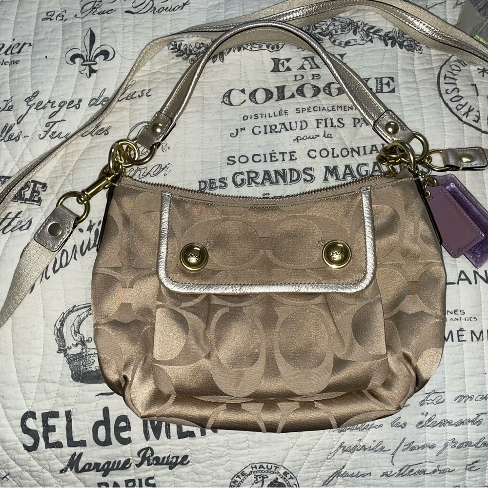 Coach Gold Purse